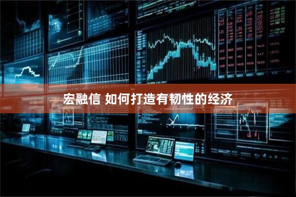 宏融信 如何打造有韧性的经济