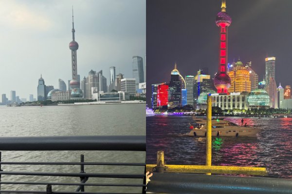 富途证券 民声追踪 |脚手架高度降至栏杆以下，外滩观景不再受影响