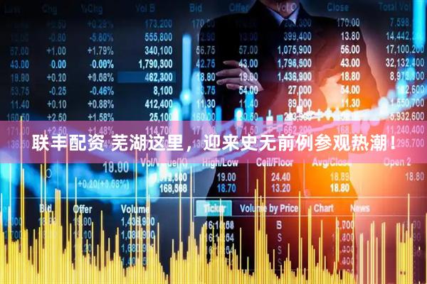 联丰配资 芜湖这里，迎来史无前例参观热潮！